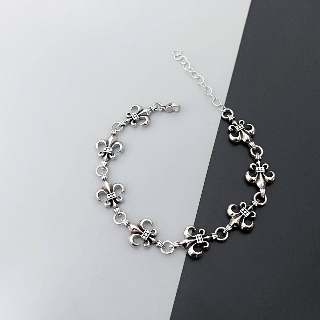 European and American cross-border vintage cross-border cross bracelet, fashionable trendy bracelet, unisex, personalized high-end bracelet