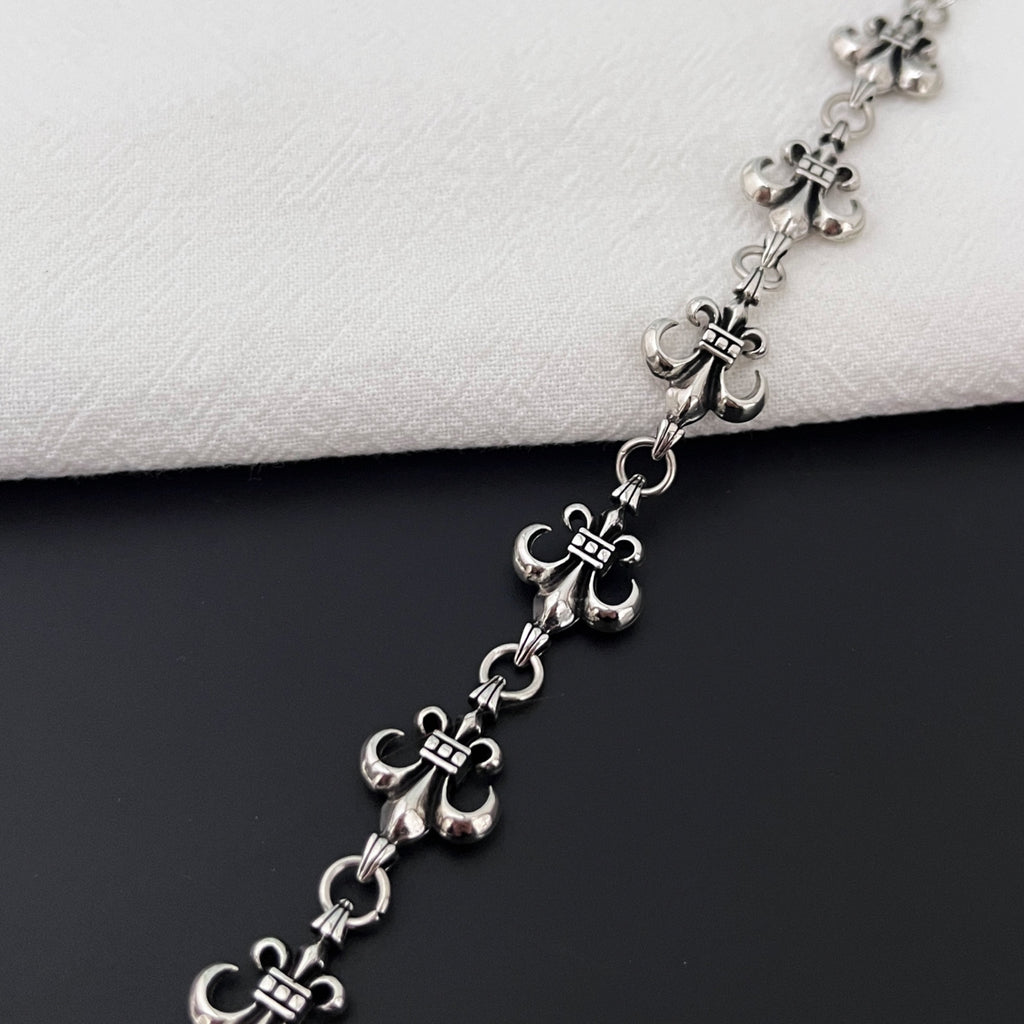 European and American cross-border vintage cross-border cross bracelet, fashionable trendy bracelet, unisex, personalized high-end bracelet