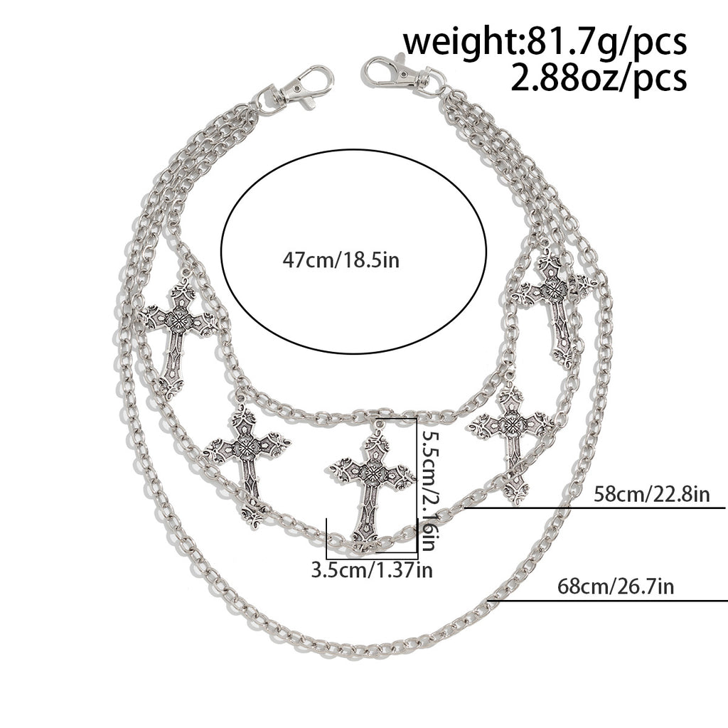Multi-Layered Cross Belt Chain