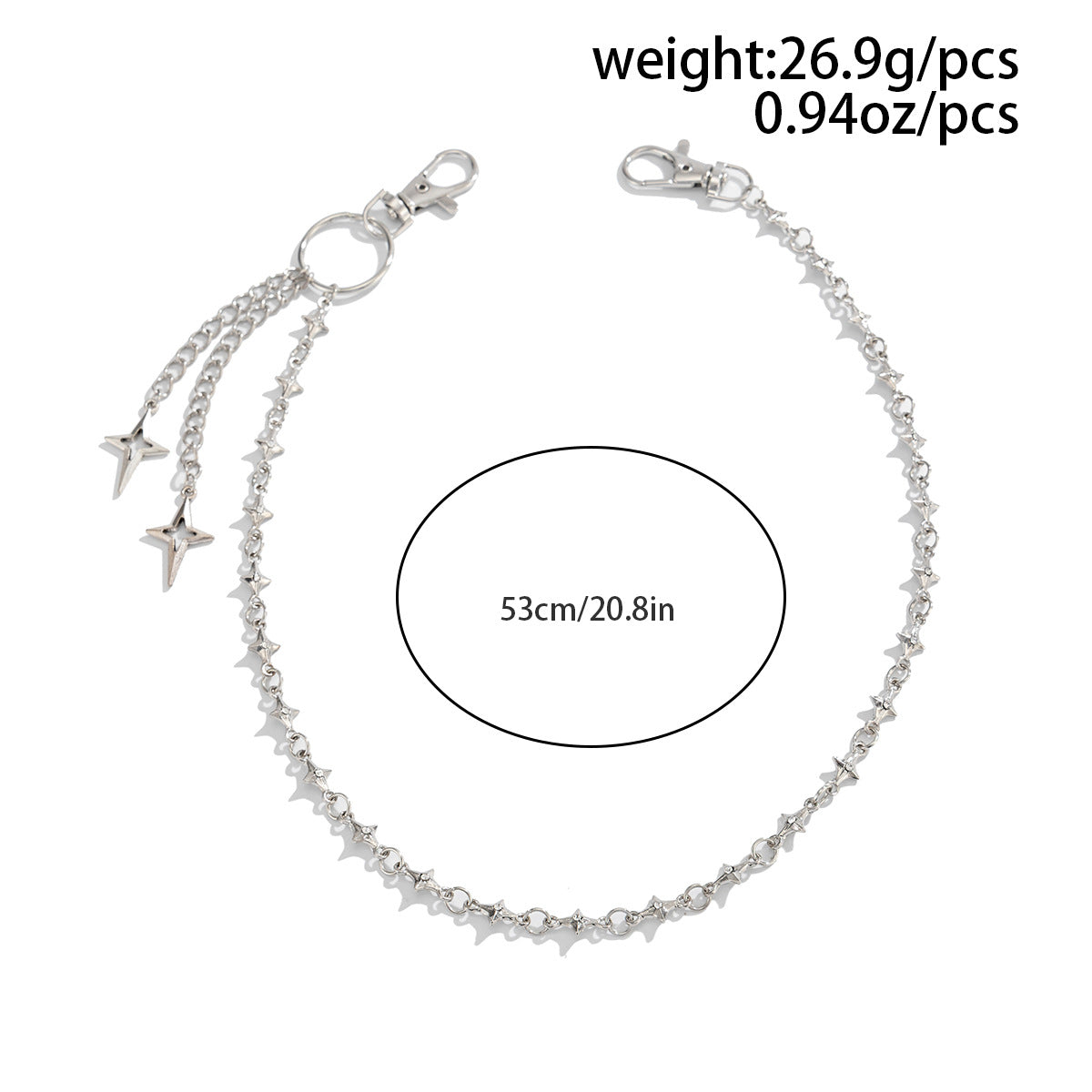 Diamond Star Classic Belt Chain