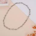 Barbed Wire Punk Chain Necklace & Bracelet